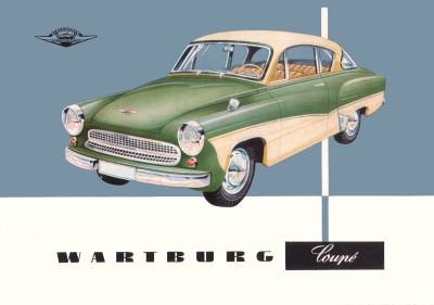 Prospekt Wartburg 311 Coupé 1960