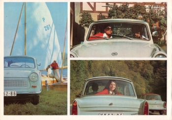 Prospekt Trabant 601 1970