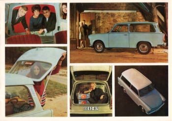 Prospekt Trabant 601 1970 Prospekt Trabant 601 1970
