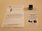 Anschreiben, Urkunde und Cube IFA des Monats November 2011