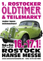 1. Rostocker Oldtimer & Teilemarkt in der HanseMesse