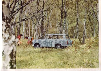 Prospekt Trabant 601 Universal 1965