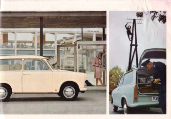 Prospekt Trabant 601 Universal 1965